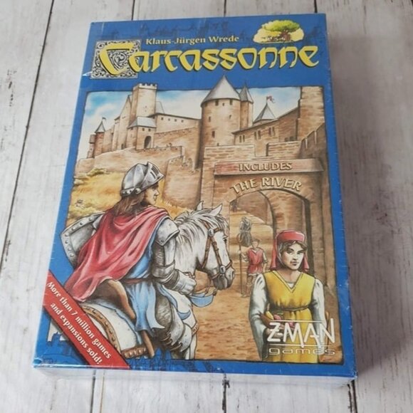 Carcassonne 2000 Version Klaus-Jurgen Wrede by Rio Grande Games New Sealed - Picture 1 of 3